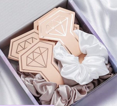 7pcs Satin Hair Scrunchies Set