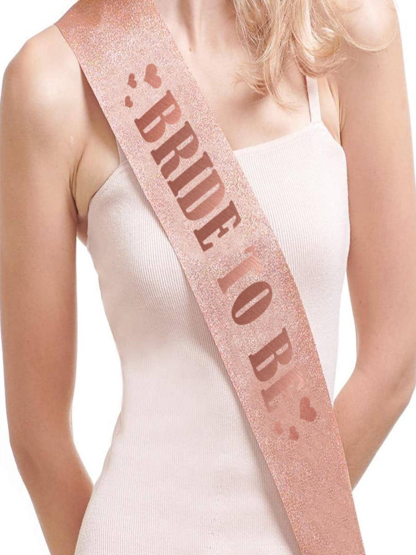 1pc Slogan Graphic Sash