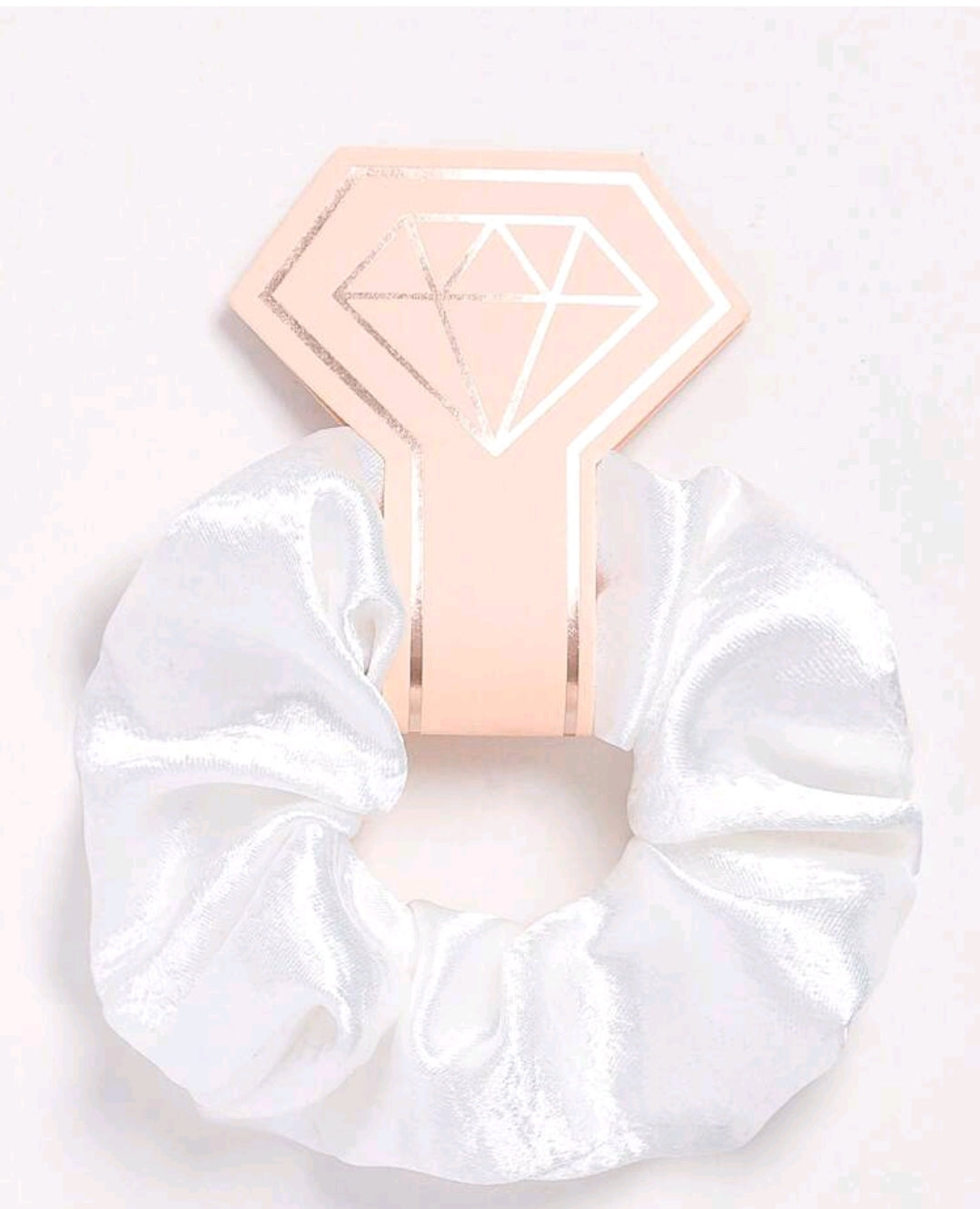 7pcs Satin Hair Scrunchies Set Blue