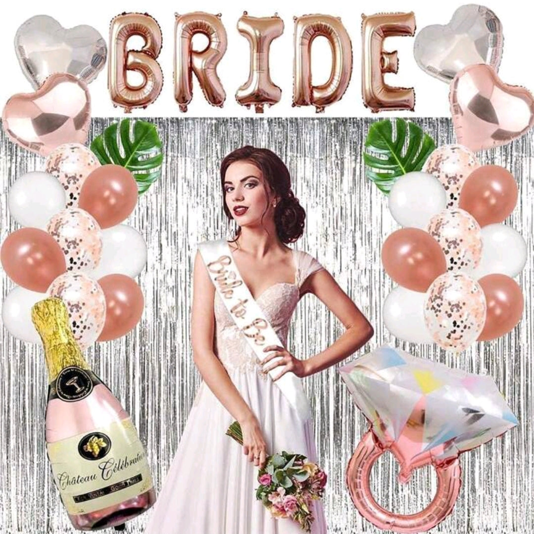 Rose Gold Hen Party Sash