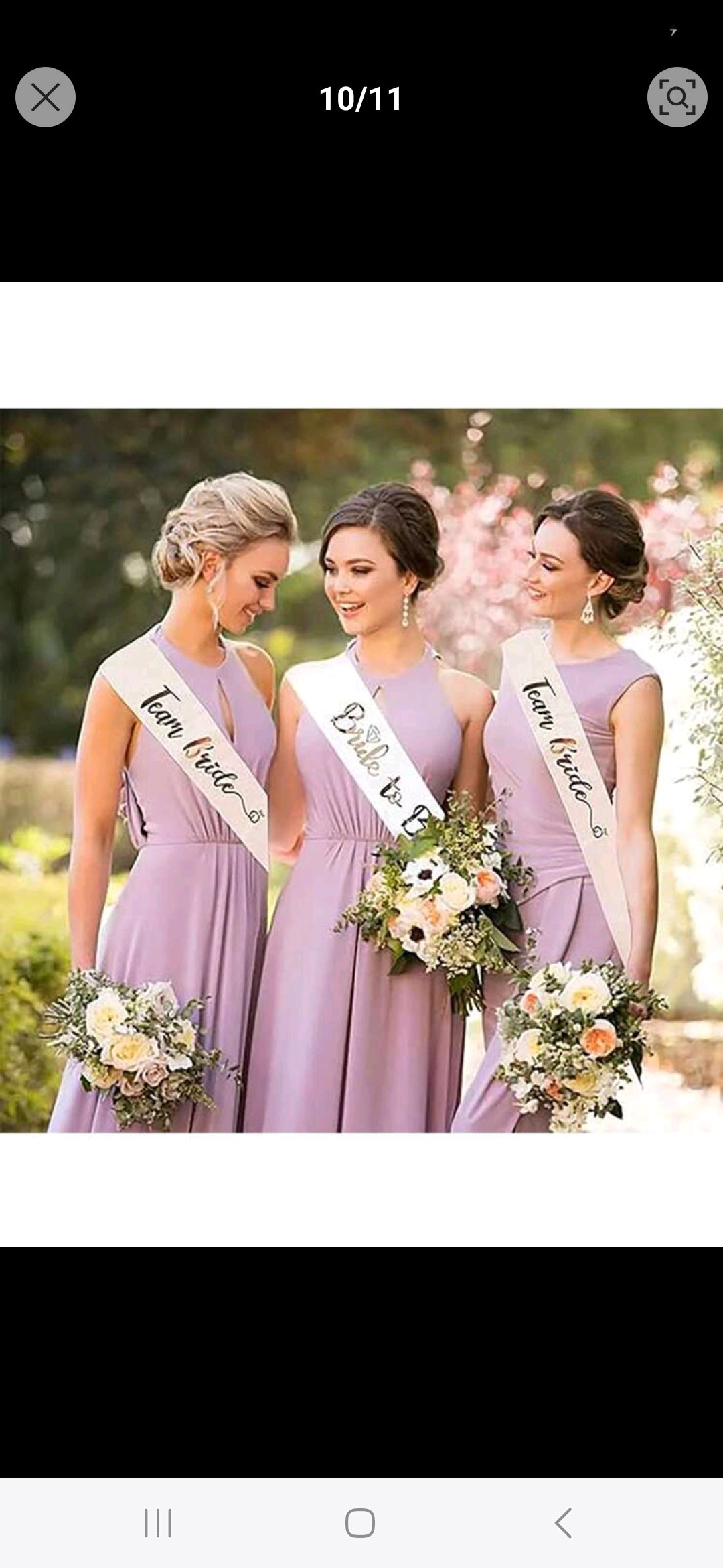 Rose Gold Hen Party Sash