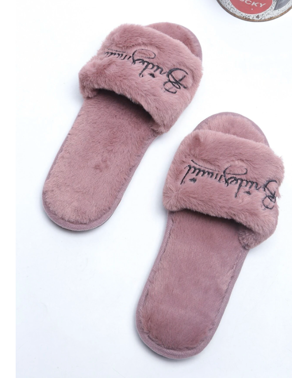 Bridesmaids Embroidered Slippers