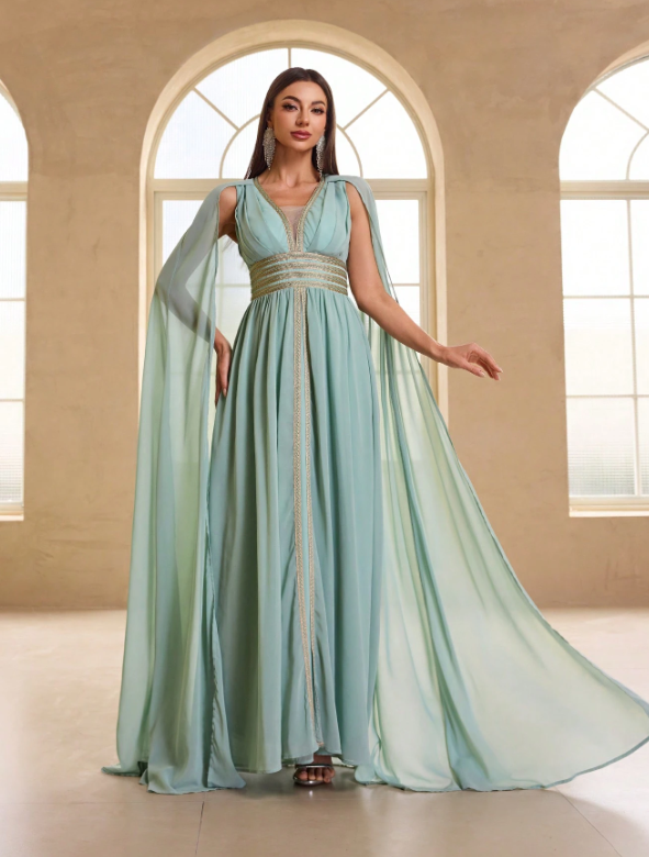 Banquet Evening Gown Chiffon Dress