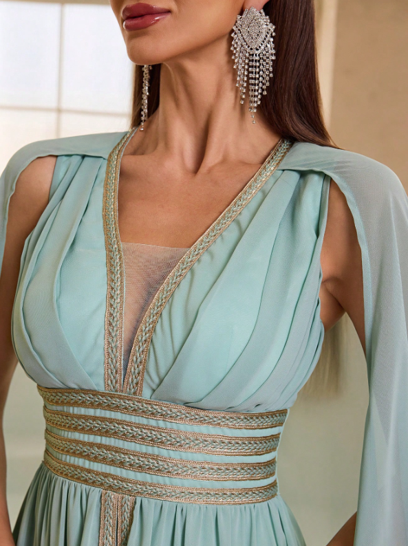 Banquet Evening Gown Chiffon Dress