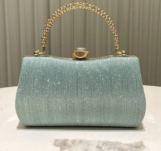 Glitter Luxury Rhinestone Decorated Evening Bag