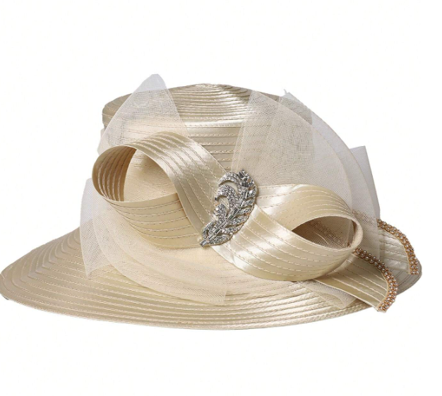 Wedding Bridal Church Tea Party Dress Hats