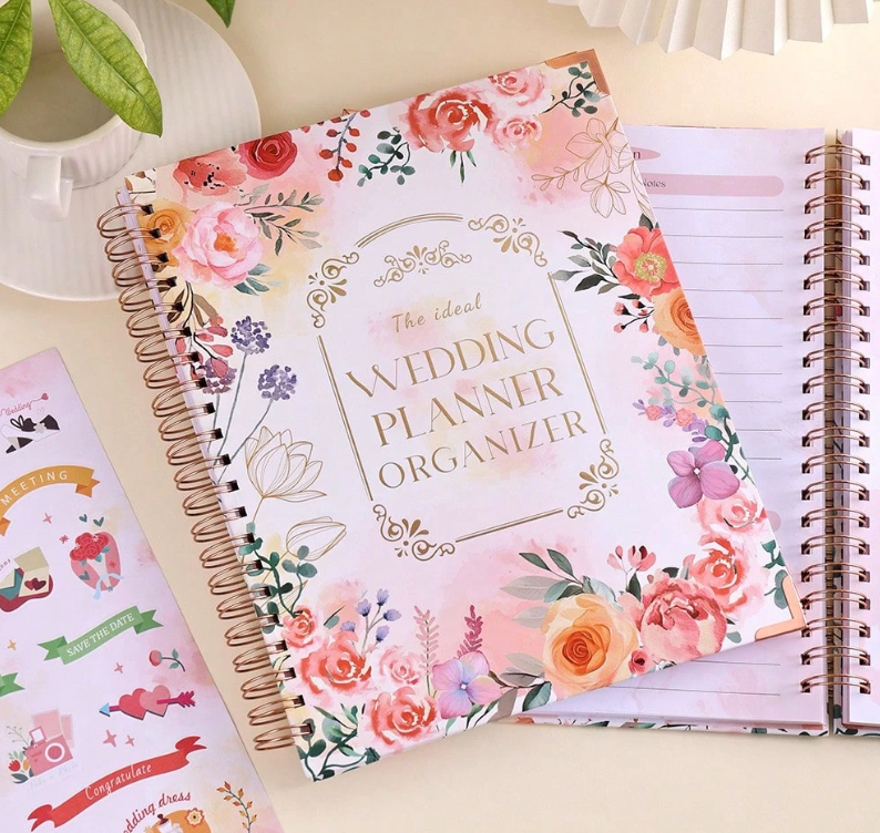 132 Pages Ultimate Wedding Planner Book And Organizer