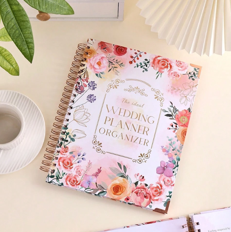 132 Pages Ultimate Wedding Planner Book And Organizer
