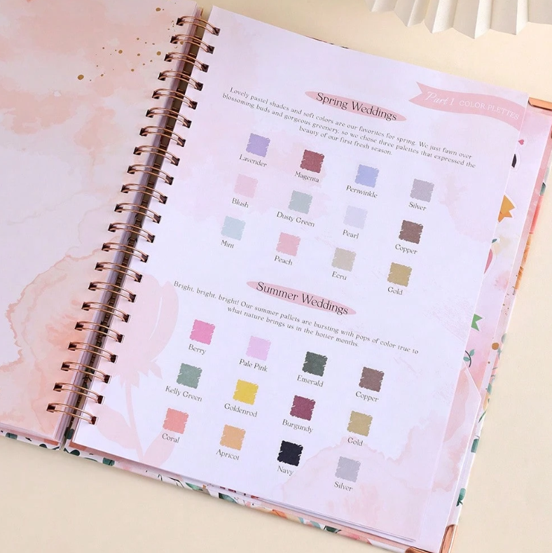 132 Pages Ultimate Wedding Planner Book And Organizer