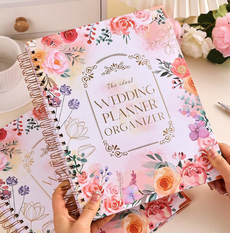 132 Pages Ultimate Wedding Planner Book And Organizer