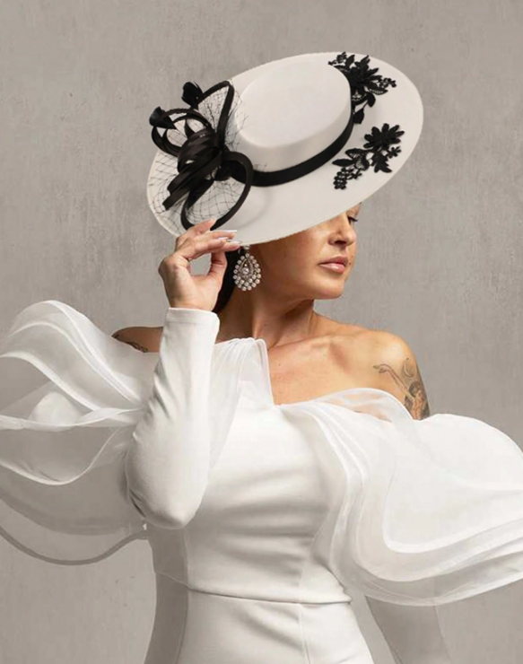 Bowknot Formal Occasion Kentucky Wedding Hat