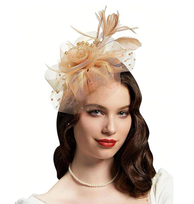 10Pcs Fascinator Hat for Tea Party