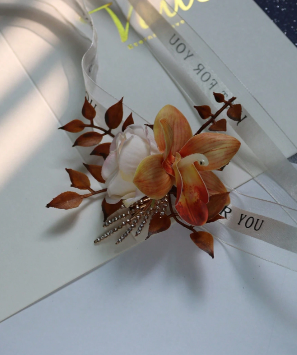 European Style Bride's Wedding Wrist Corsage,