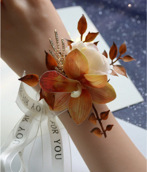European Style Bride's Wedding Wrist Corsage,