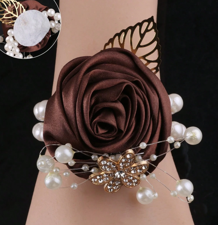 Coffee Brown Corsage
