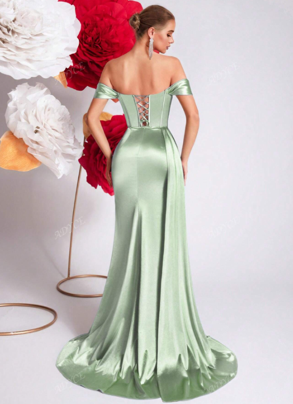 Hollow-Out Prom Formal Dress
