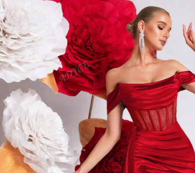 Hollow-Out Prom Formal Dress