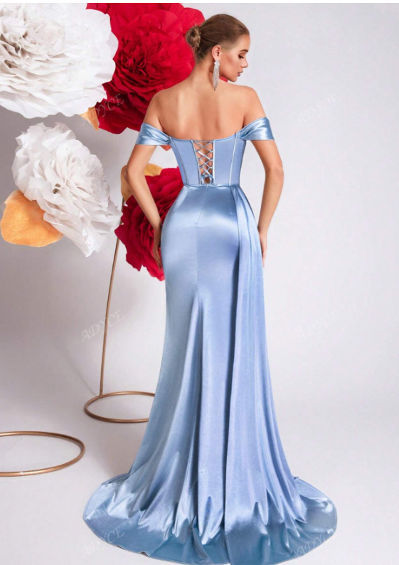 Hollow-Out Prom Formal Dress