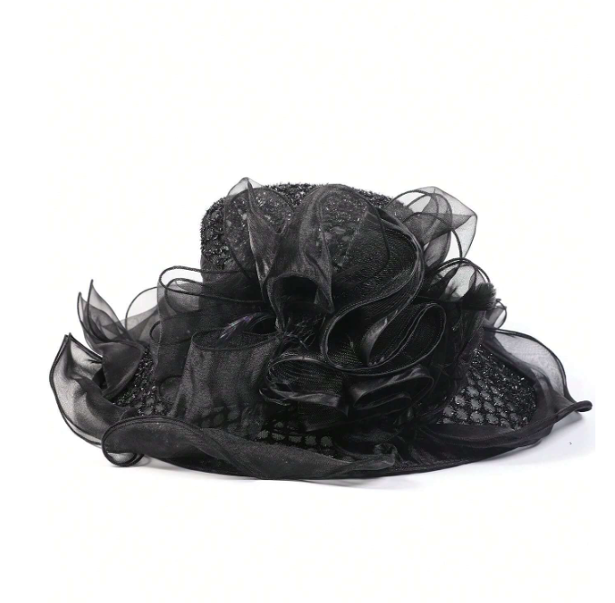 Organza Wedding Bridal Fascinator Hats Tea Party Dress Hat