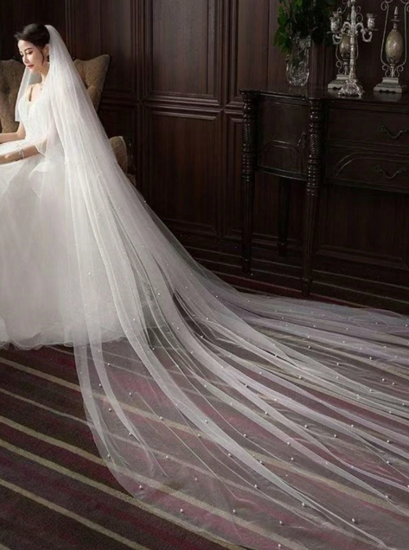3M Wedding Bridal Head Veil With Comb