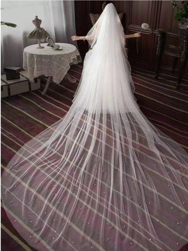 3M Wedding Bridal Head Veil With Comb