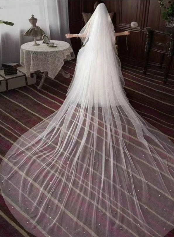 3M Wedding Bridal Head Veil With Comb