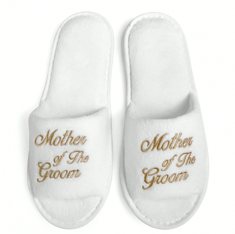 Mother Of The Groom Disposable Slippers