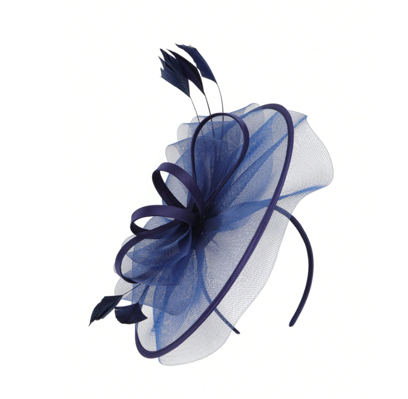 Cocktail Flower Mesh Headwear