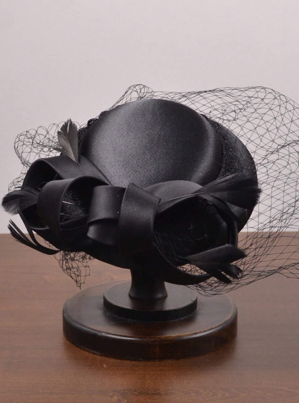 Small Hat, British Style Headpiece