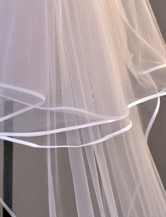 Piping Trim Bridal Veil