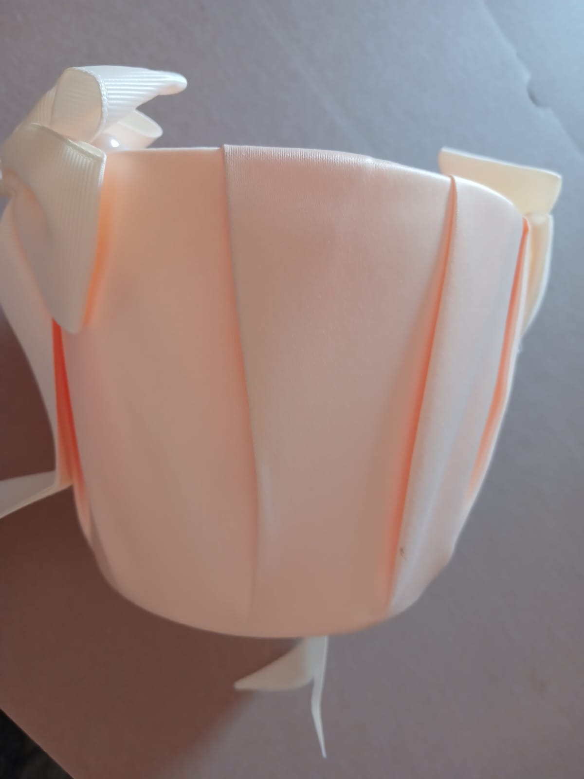 Bow Pearl Wedding Flower Basket