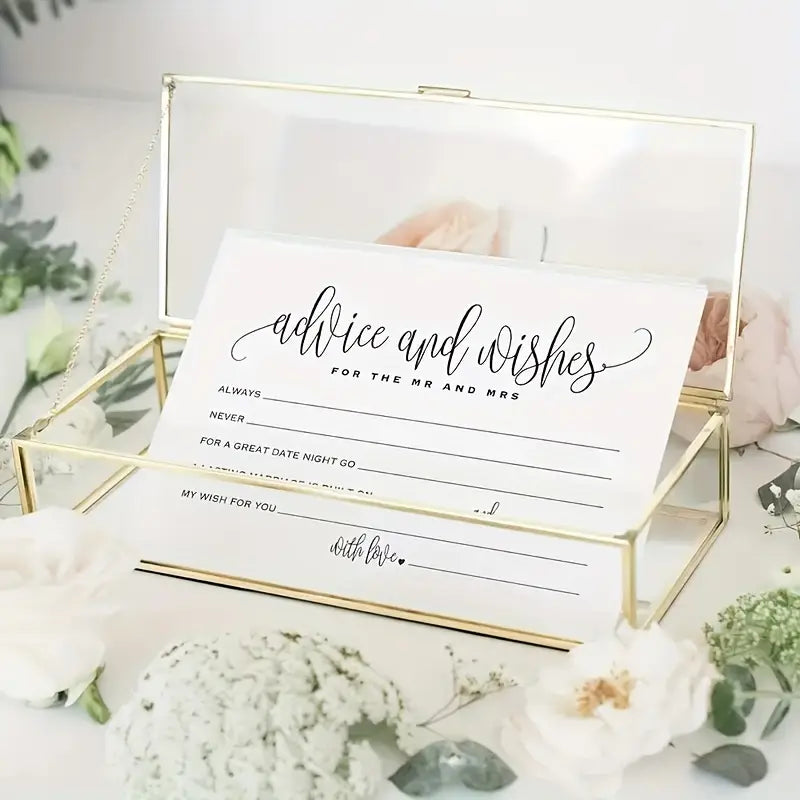 25pc Advice Cards For The Newlyweds