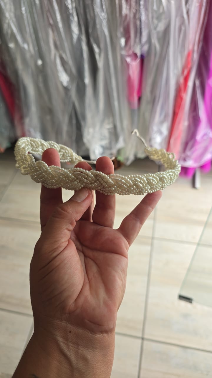 White Pearl Headband