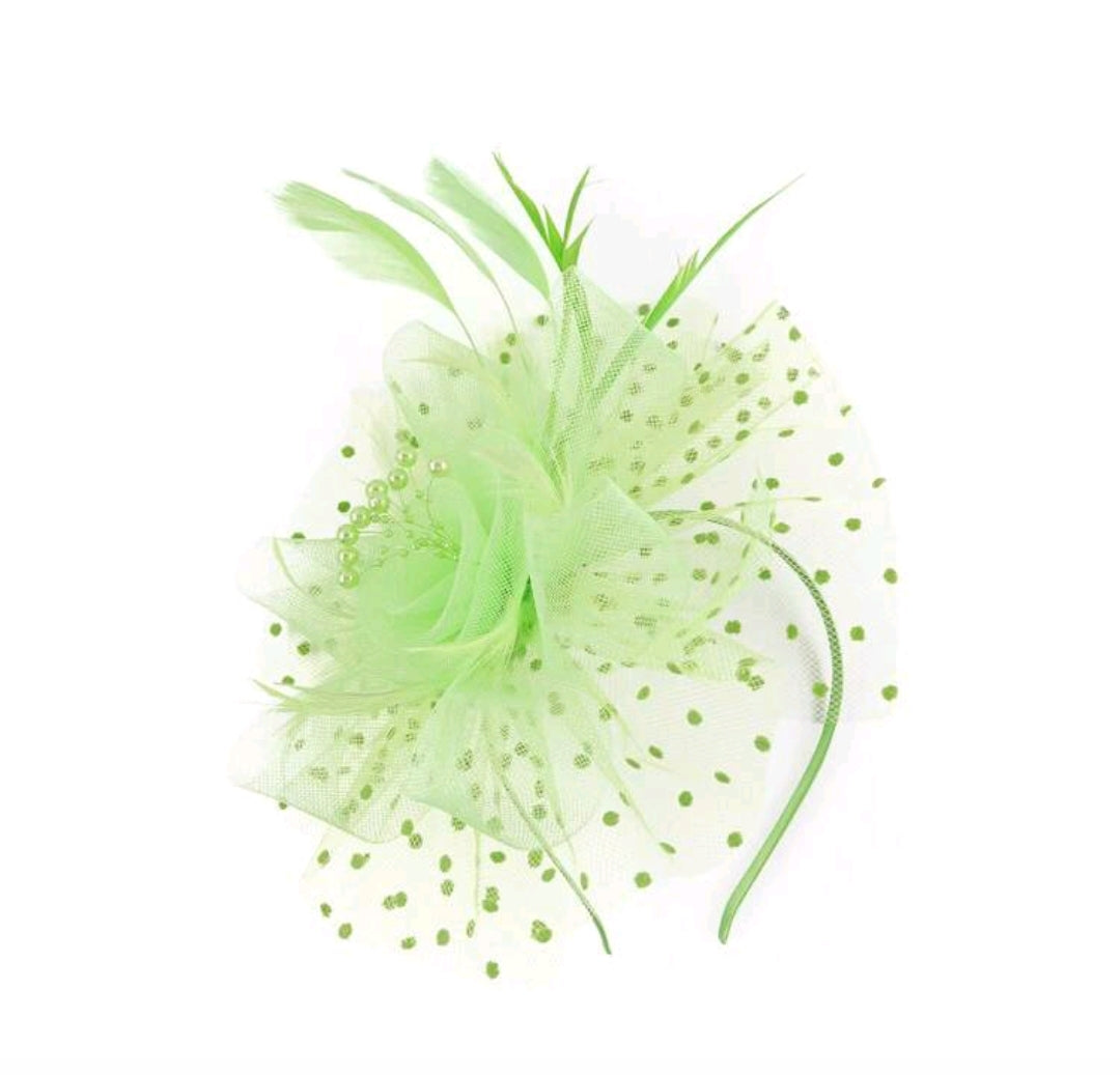 Loop Feather Fancy Hats Wedding Fascinator