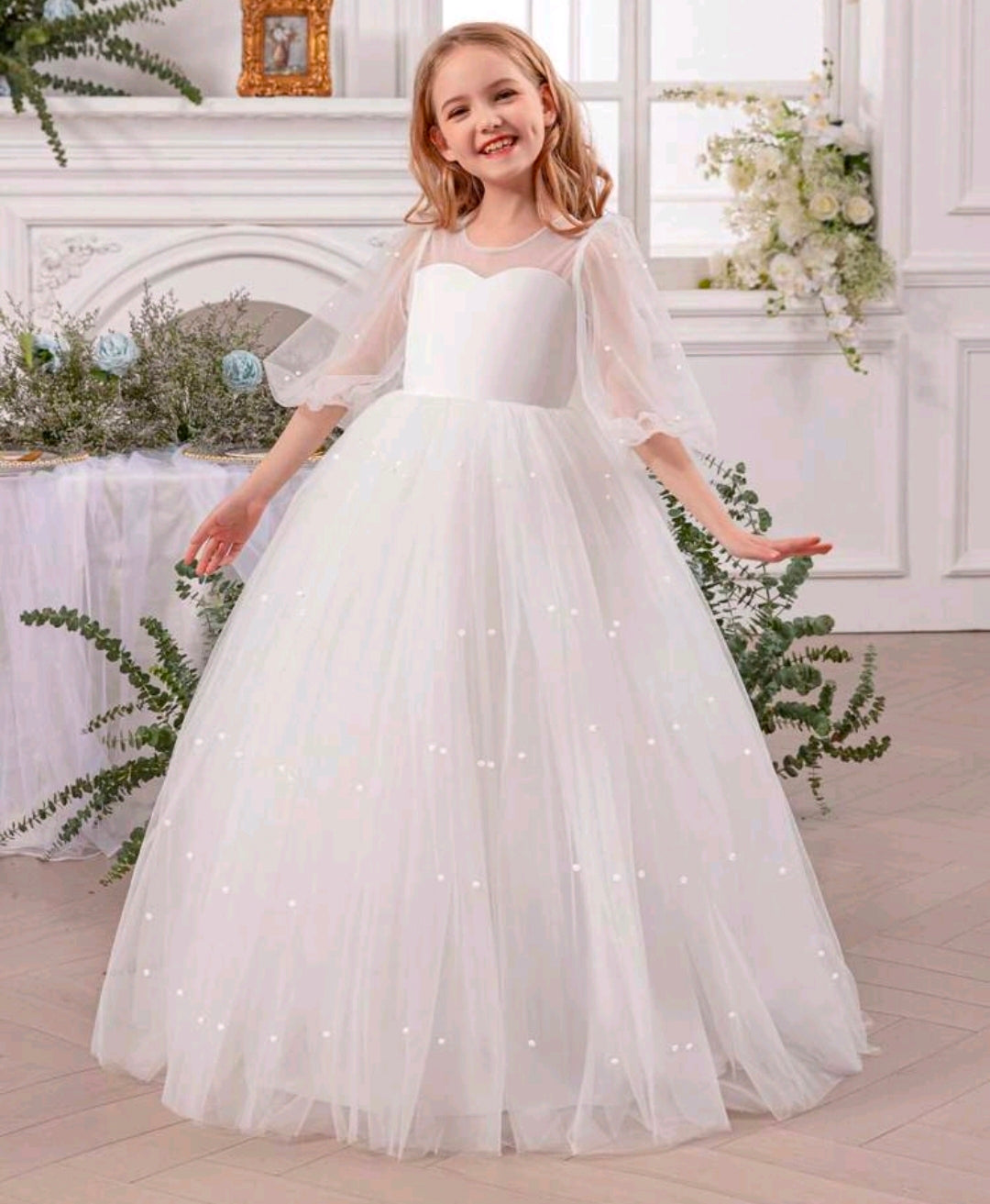 Bowknot Party Tulle Princess Dress