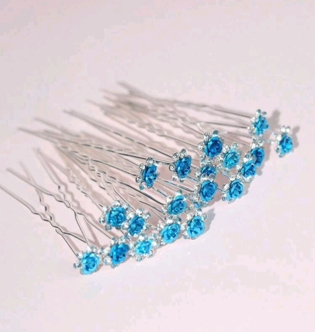 Bridal Hairpins With Decor