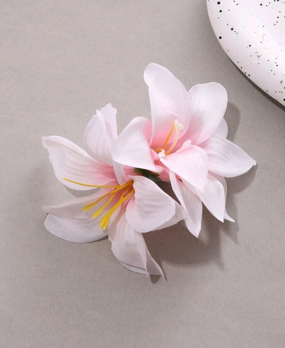 Flower Decor Hair Clip Boho Style