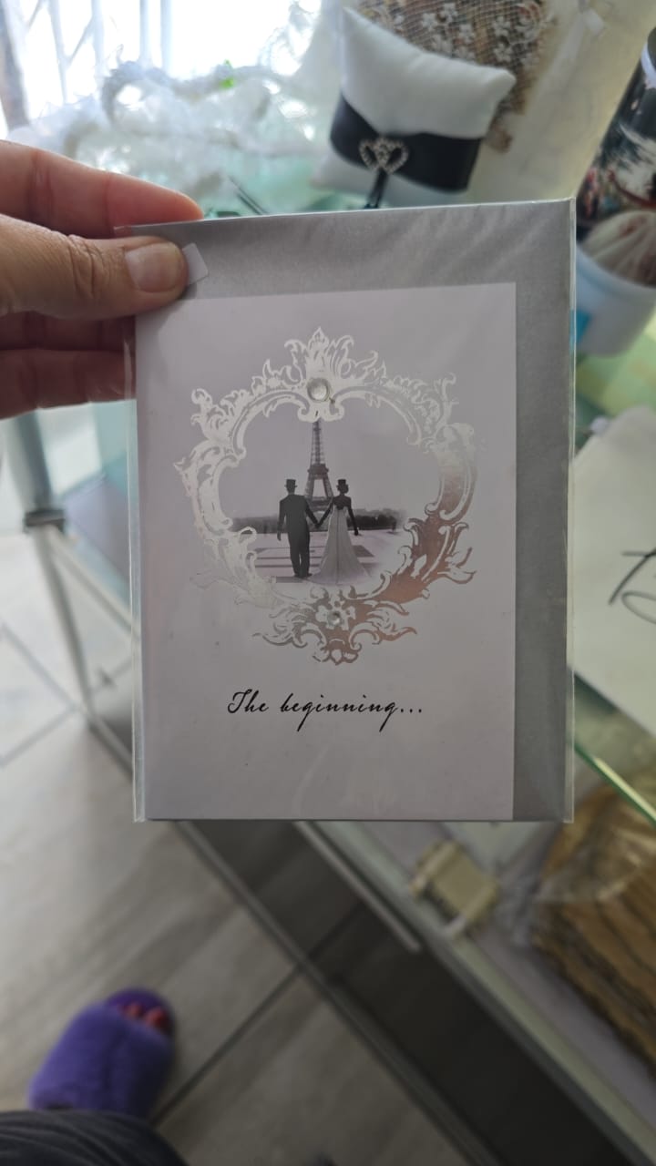 Classic Wedding Card