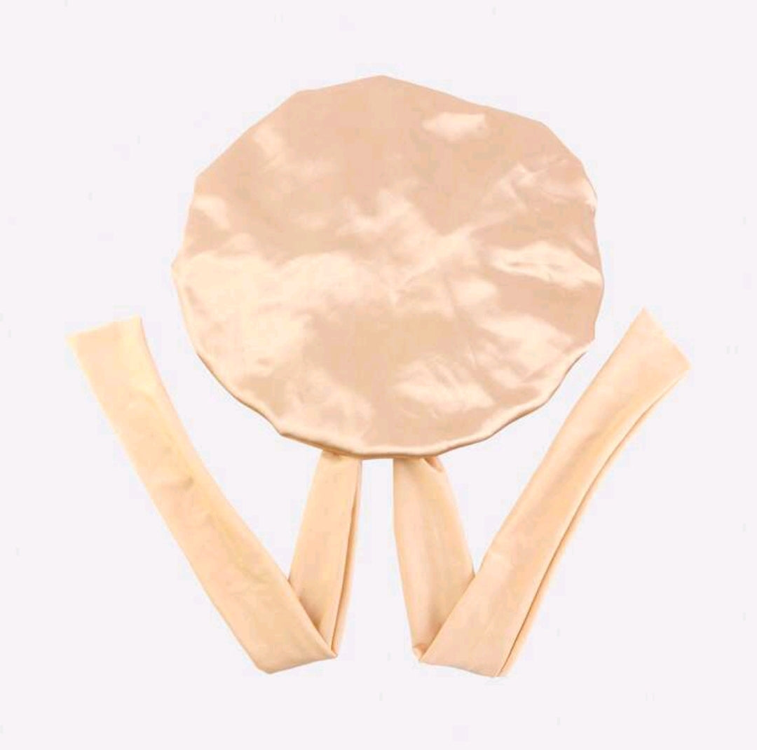 Elastic Band Wide Brimmed Bonnet
