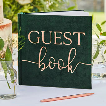 Minimalist Wedding Guest Book