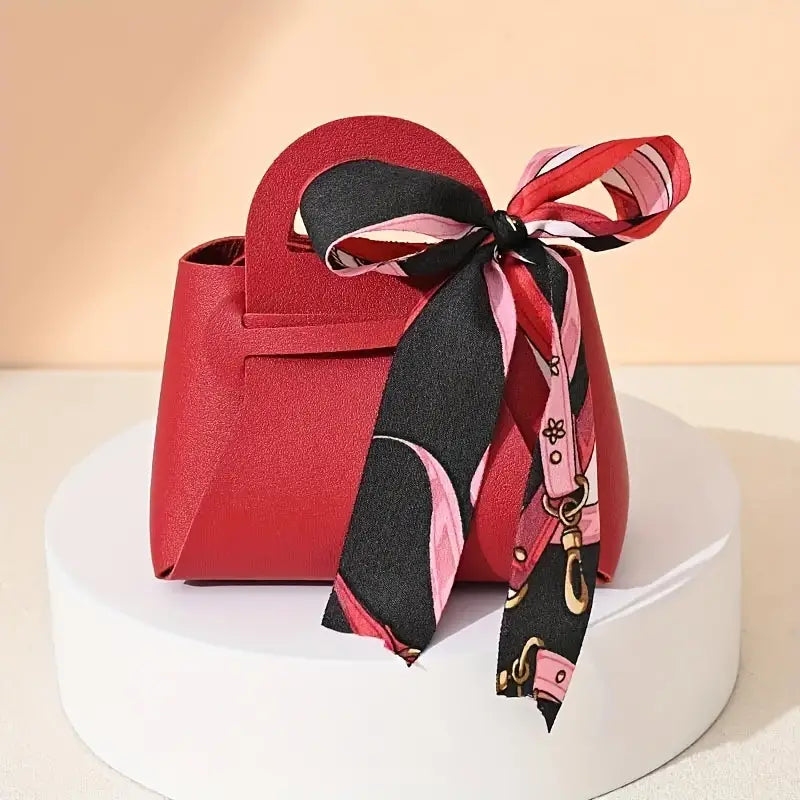 Leather Gift Bags For Wedding Party Favors