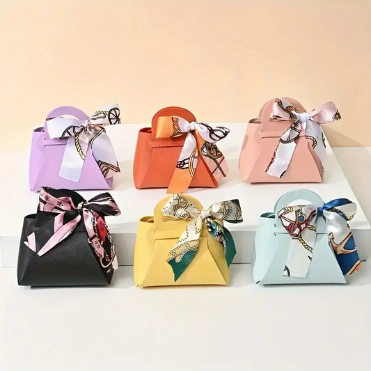 Leather Gift Bags For Wedding Party Favors