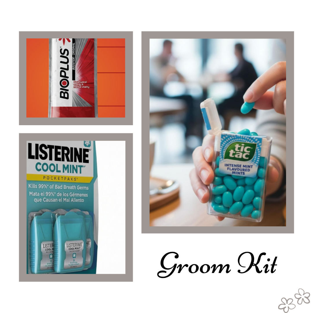 Premium Groom Wedding Survival Kit