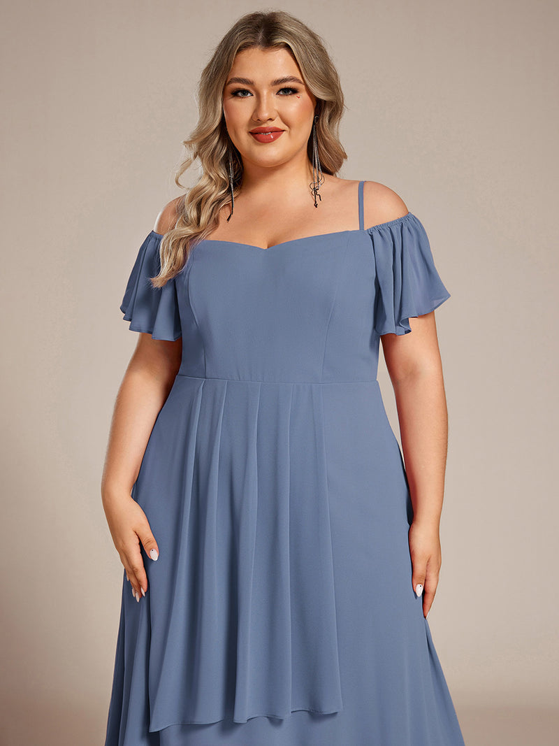 Wedding Guest Dress Dusty Blue
