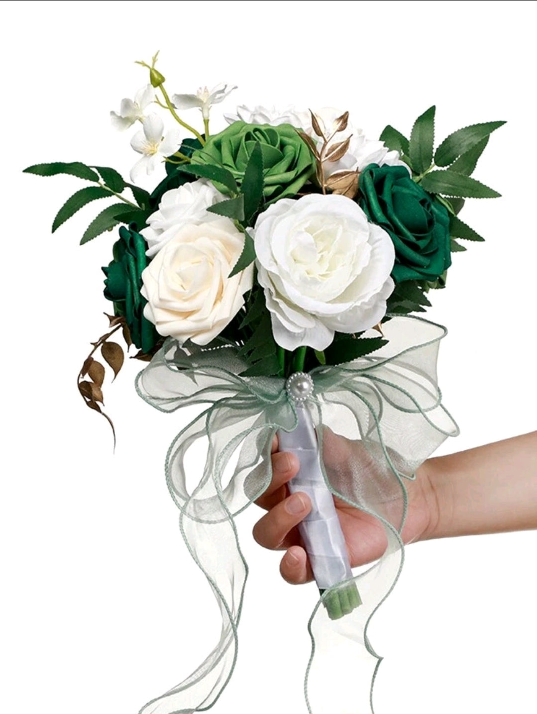 Bridal Greenery Wedding Bouquet