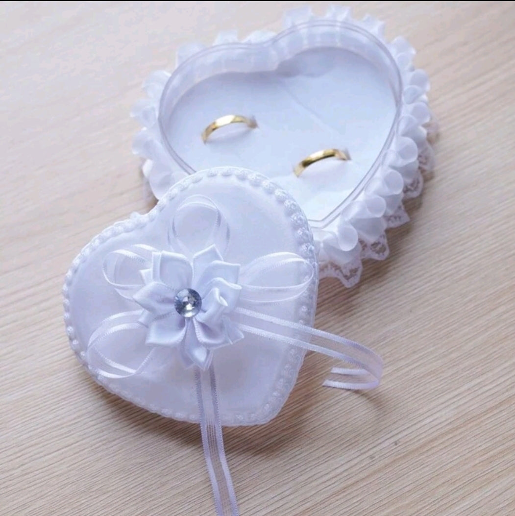 Heart Shaped Ring Box