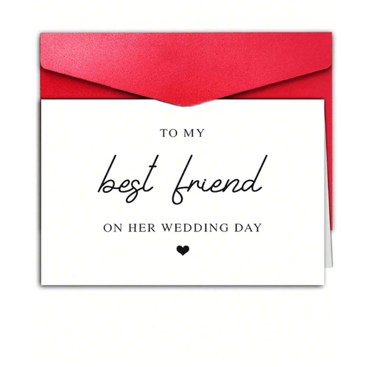 Wedding Thank You Cards For Best Friend