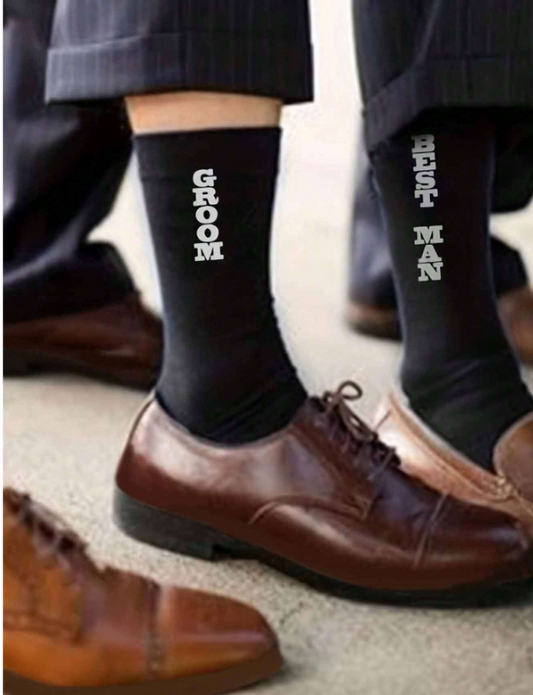 Groom Wedding Socks