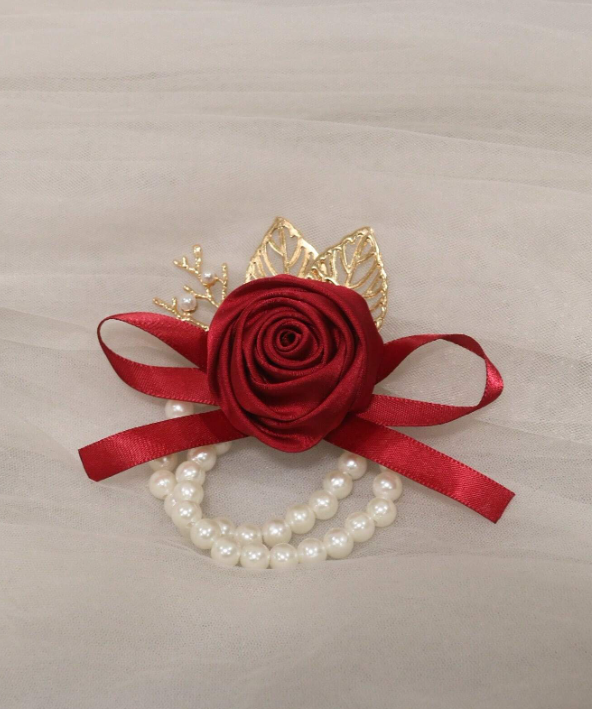 Faux Pearl Stretch Bracelet