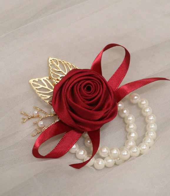 Faux Pearl Stretch Bracelet